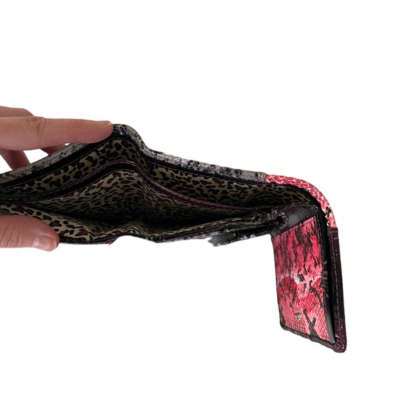 Vintage Y2K Joanel Multi Coloured Animal Print Wallet - Picture 3 of 5